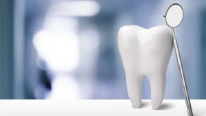 Diente roto en clínica dental en Getafe